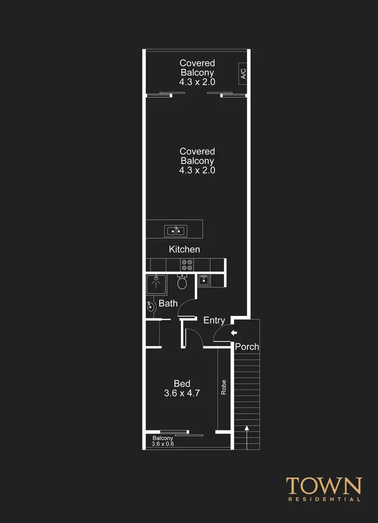 Floorplan of Homely house listing, 26/34 Dooring Street, Dickson ACT 2602