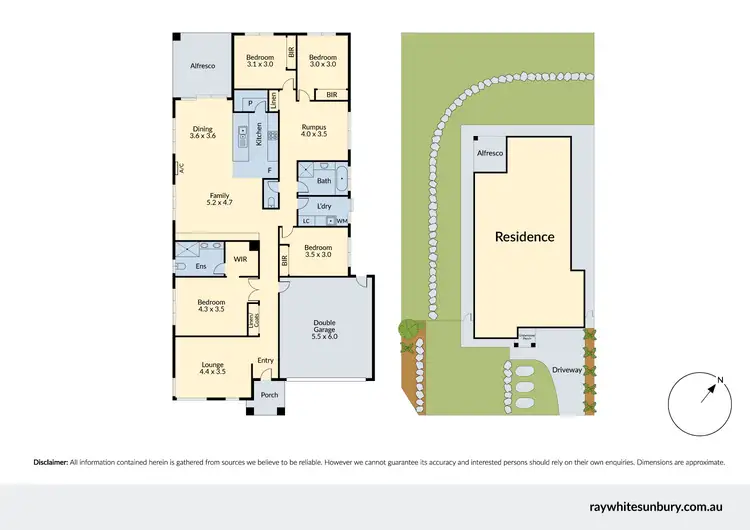 Floorplan of Homely house listing, 16 Olivia Street, Sunbury VIC 3429