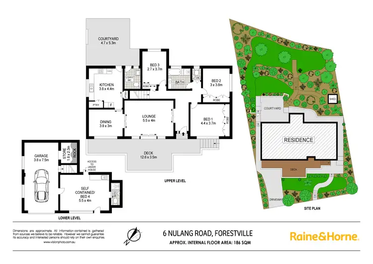 Floorplan of Homely house listing, 6 Nulang Road, Forestville NSW 2087