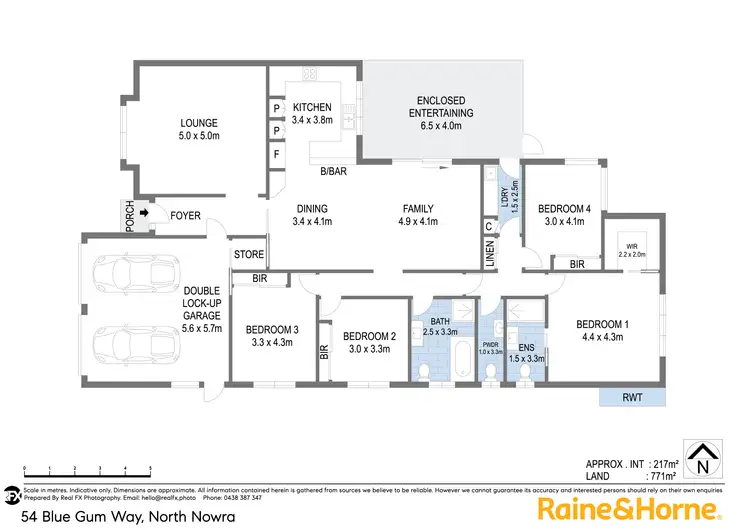 Floorplan of Homely house listing, 54 Blue Gum Way, North Nowra NSW 2541