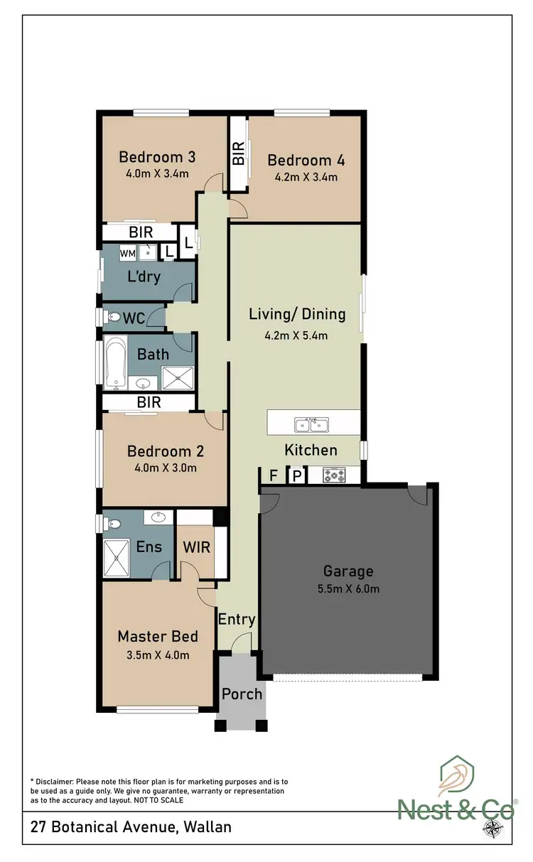 Floorplan of Homely house listing, 27 Botanical Avenue, Wallan VIC 3756