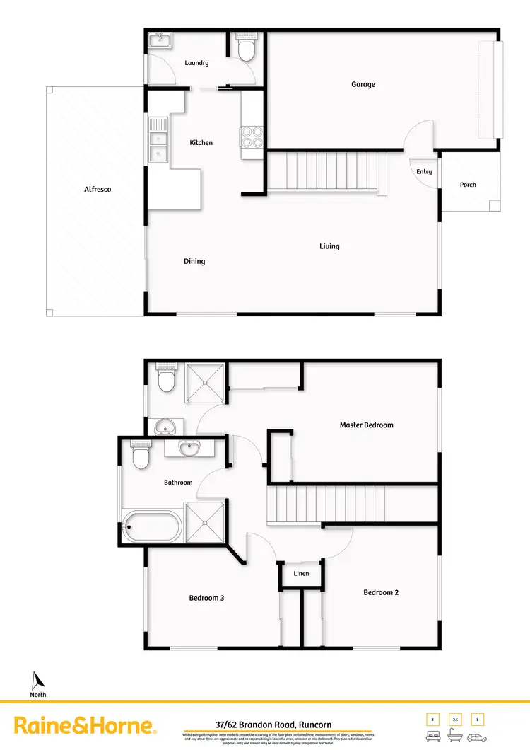 Floorplan of Homely house listing, 37/62 Brandon Road, Runcorn QLD 4113
