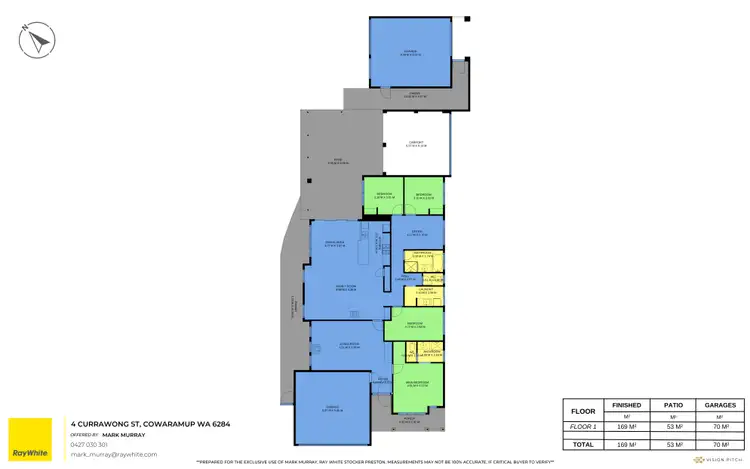 Floorplan of Homely house listing, 4 Currawong Street, Cowaramup WA 6284