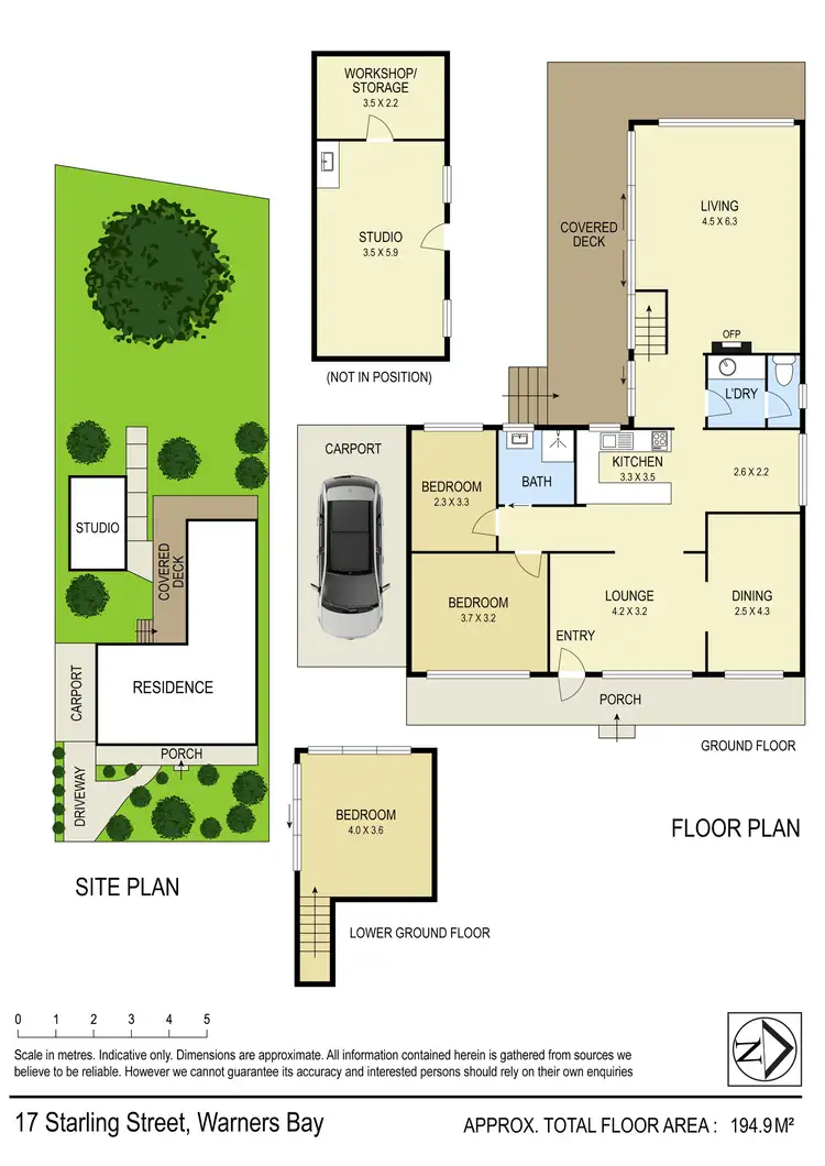 Floorplan of Homely house listing, 17 Starling Street, Warners Bay NSW 2282