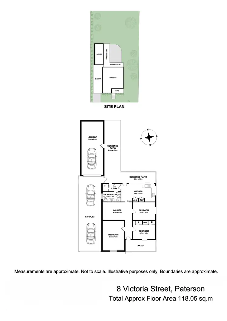 Floorplan of Homely house listing, 8 Victoria Street, Paterson NSW 2421