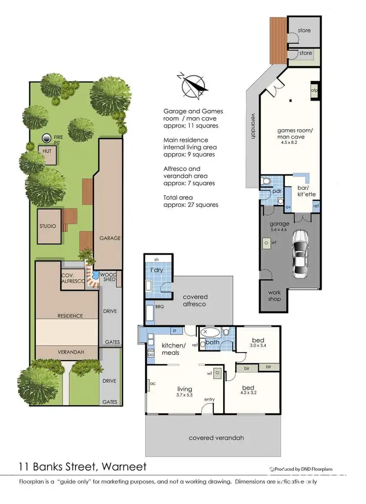 Floorplan of Homely house listing, 11 Banks Street, Warneet VIC 3980