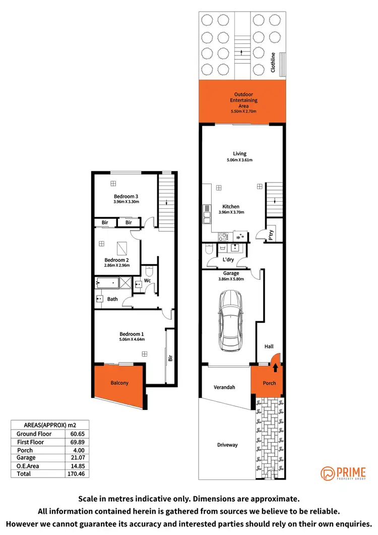 Floorplan of Homely townhouse listing, 41 Macmillan Avenue, Mawson Lakes SA 5095