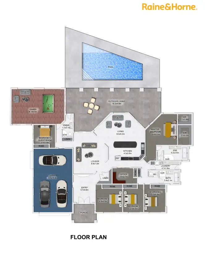 Floorplan of Homely house listing, 3 Mountain View Crest, Mount Nathan QLD 4211