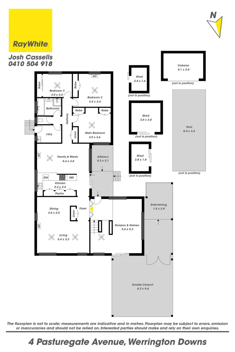 Floorplan of Homely house listing, 4 Pasturegate Avenue, Werrington Downs NSW 2747