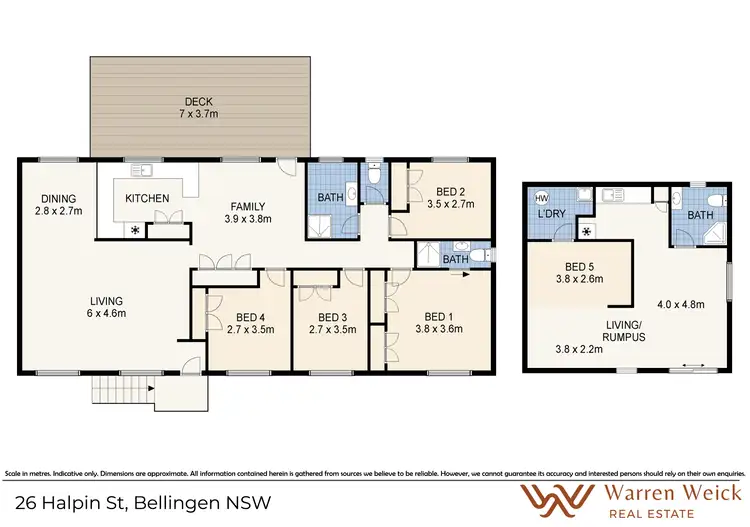 Floorplan of Homely house listing, 26 Halpin Street, Bellingen NSW 2454