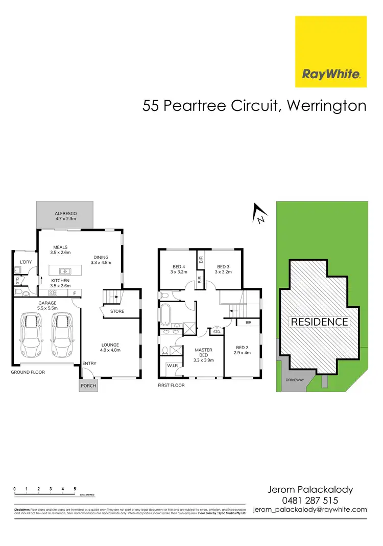 Floorplan of Homely house listing, 55 Peartree Circuit, Werrington NSW 2747