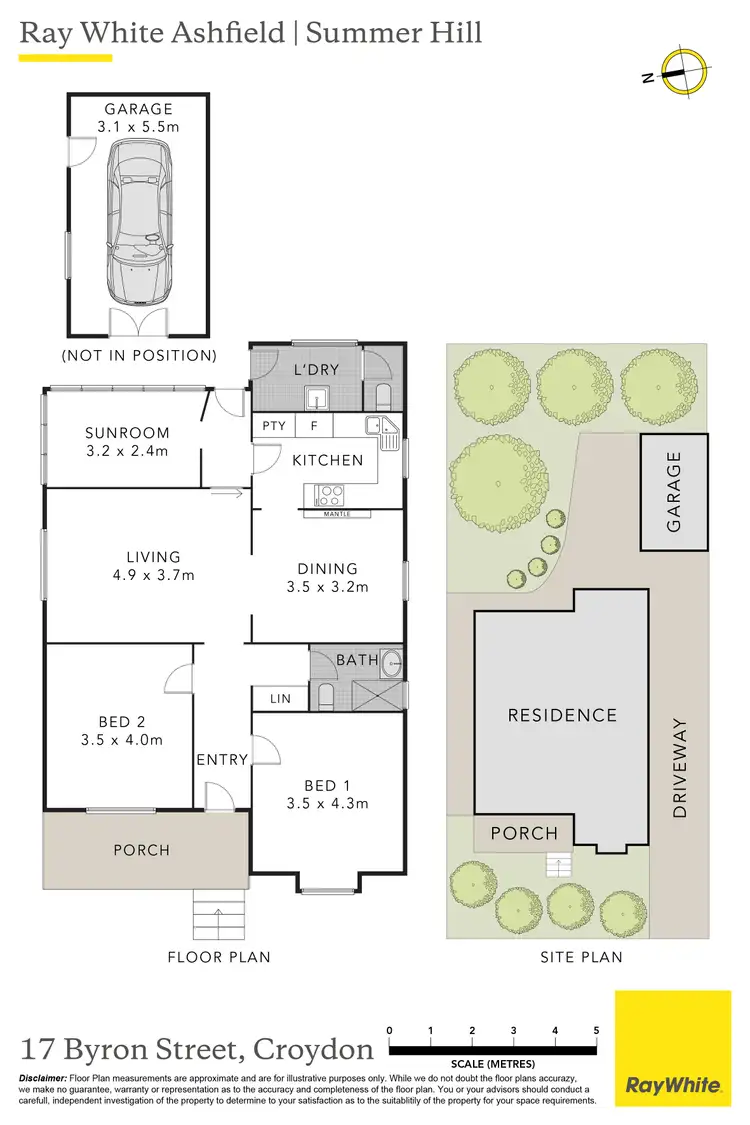 Floorplan of Homely house listing, 17 Byron Street, Croydon NSW 2132