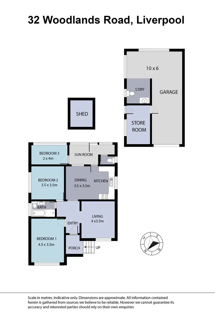 Floorplan of Homely house listing, 32 Woodlands Road, Liverpool NSW 2170