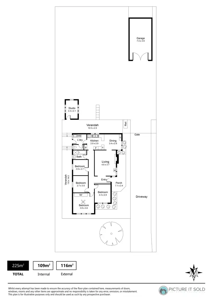 Floorplan of Homely house listing, 33 Lothian Avenue, Windsor Gardens SA 5087