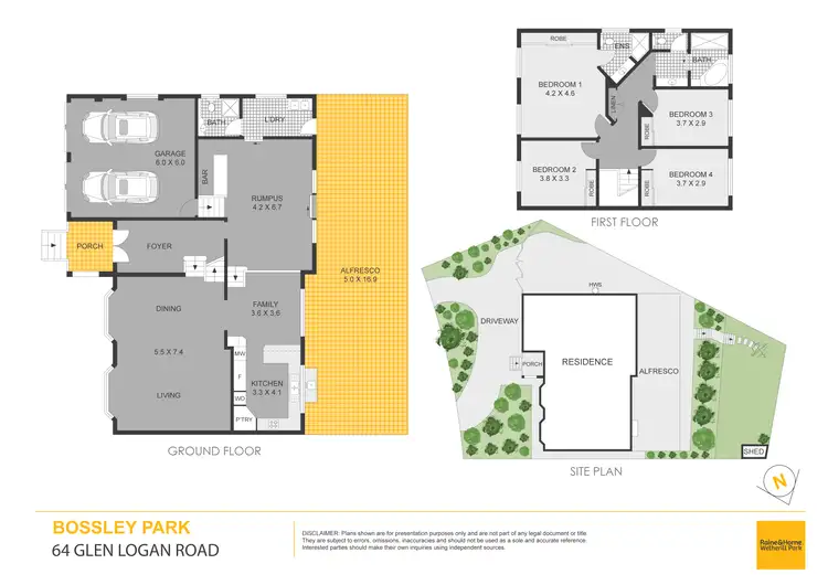 Floorplan of Homely house listing, 64 Glen Logan Road, Bossley Park NSW 2176