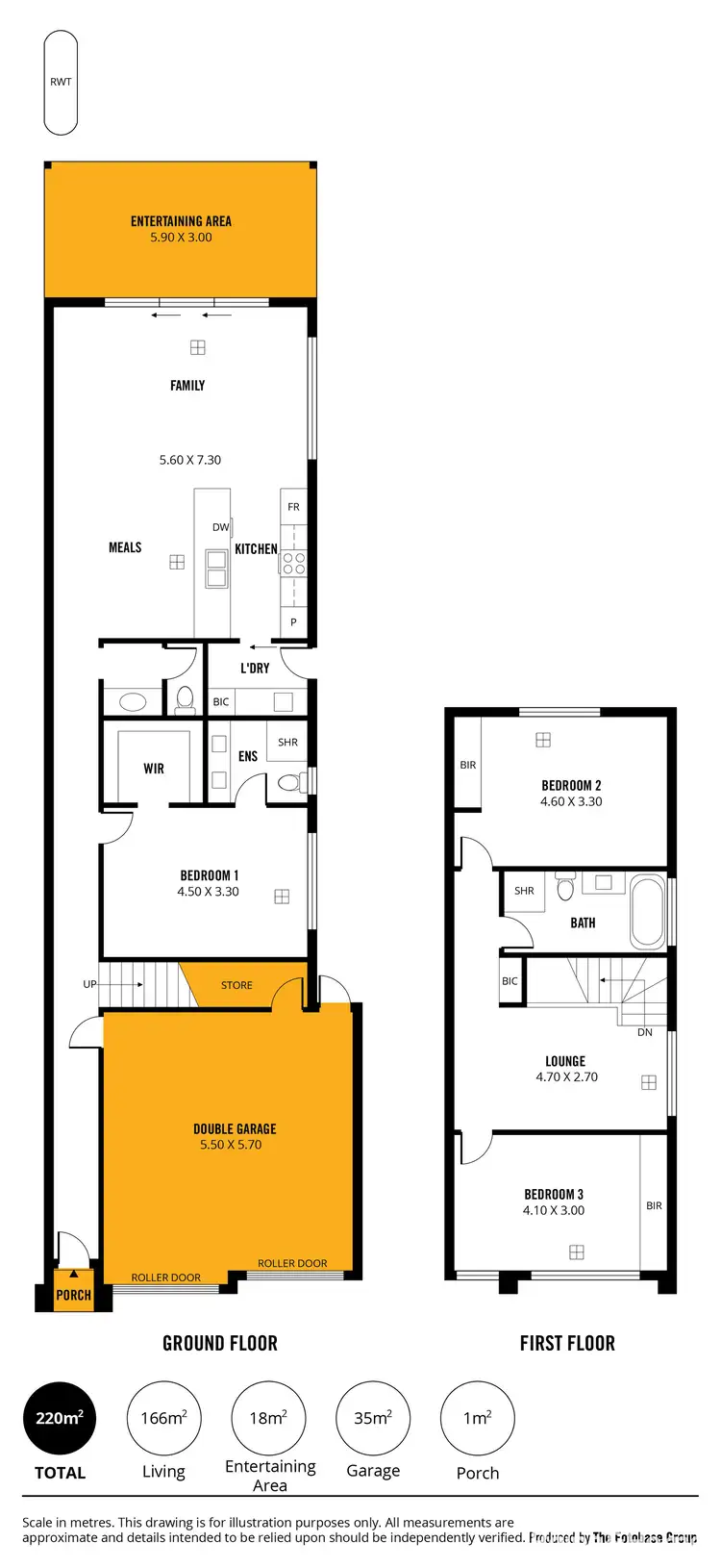 Floorplan of Homely house listing, 13C Walker Avenue, Paradise SA 5075