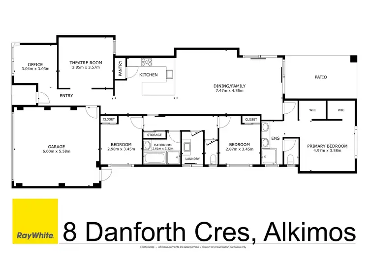 Floorplan of Homely house listing, 8 Danforth Crescent, Alkimos WA 6038
