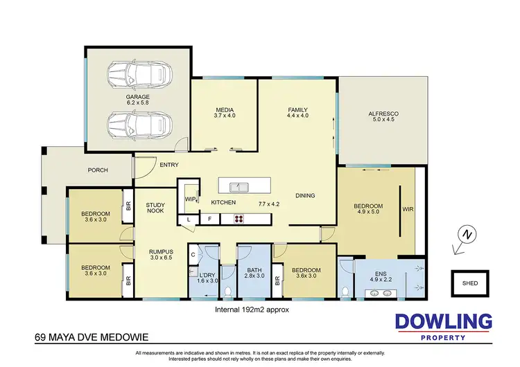 Floorplan of Homely house listing, 69 Maya Drive, Medowie NSW 2318
