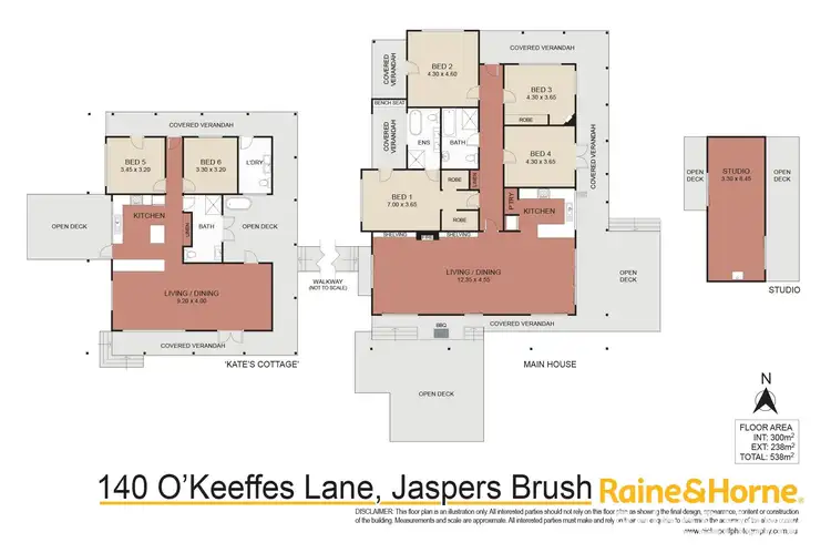 Floorplan of Homely rural property listing, 140 O'Keeffes Lane, Jaspers Brush NSW 2535