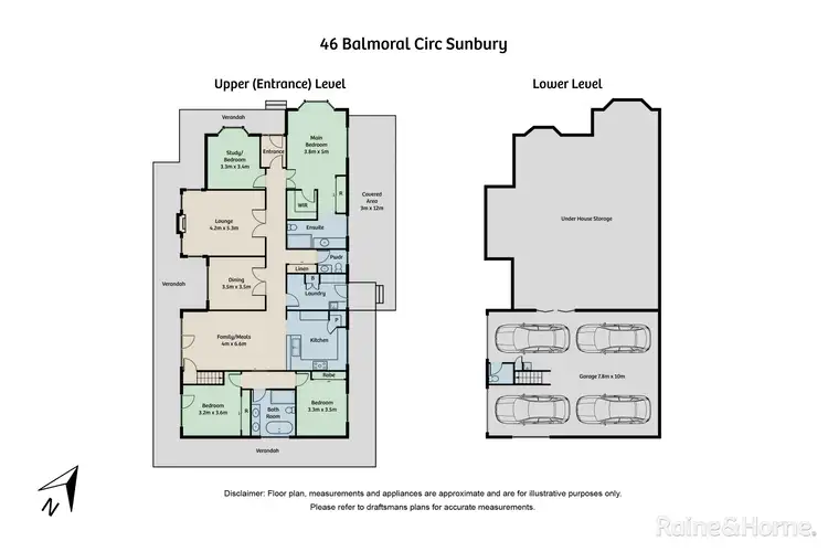 Floorplan of Homely house listing, 46 Balmoral Circuit, Sunbury VIC 3429