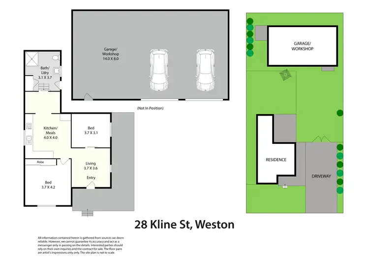Floorplan of Homely house listing, 28 Kline Street, Weston NSW 2326