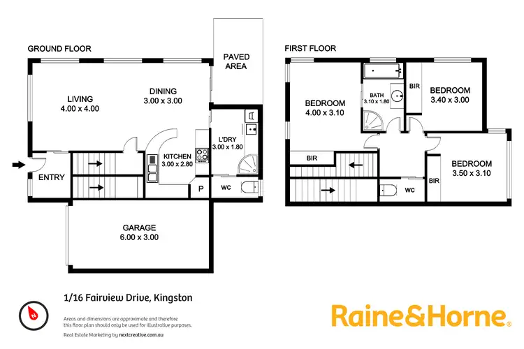 Floorplan of Homely house listing, 1/16 Fairview Drive, Kingston TAS 7050