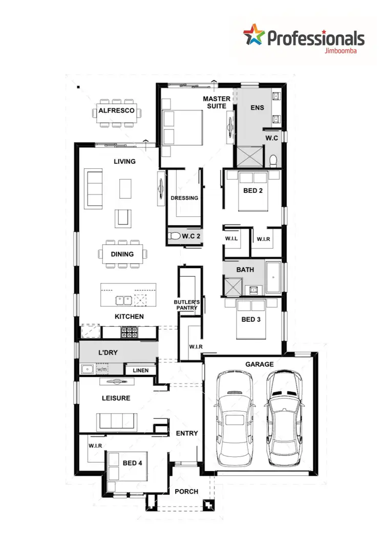 Floorplan of Homely house listing, 26 Cooper Crescent, Jimboomba QLD 4280