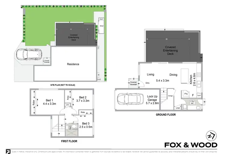 Floorplan of Homely semi-detached listing, 1/500A Port Hacking Road, Caringbah South NSW 2229