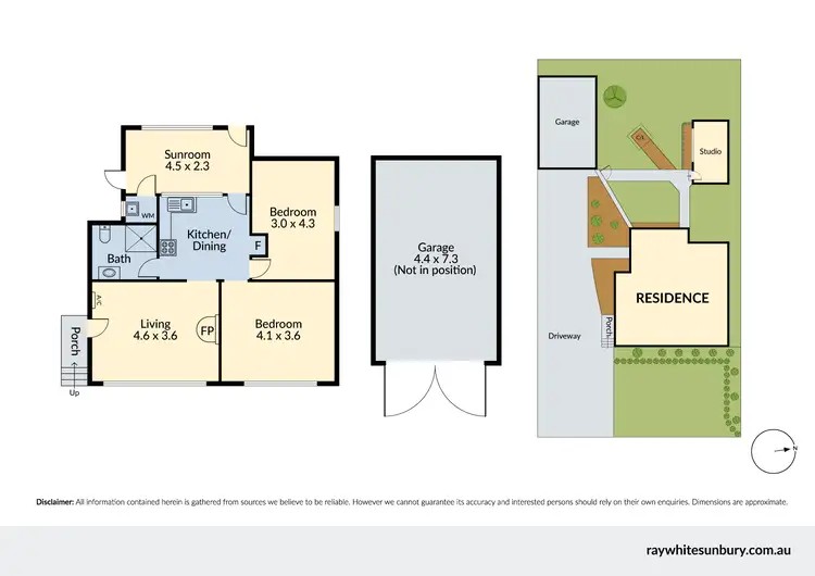 Floorplan of Homely house listing, 16 Lawson Street, Sunbury VIC 3429