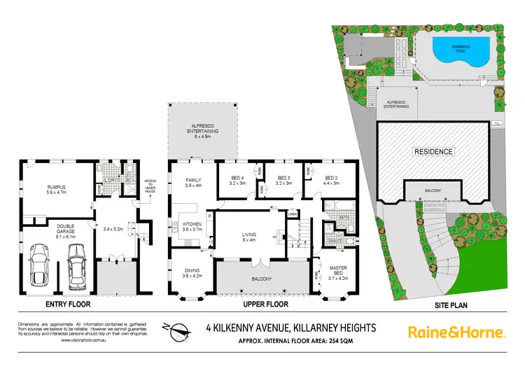 Floorplan of Homely house listing, 4 Kilkenny Avenue, Killarney Heights NSW 2087