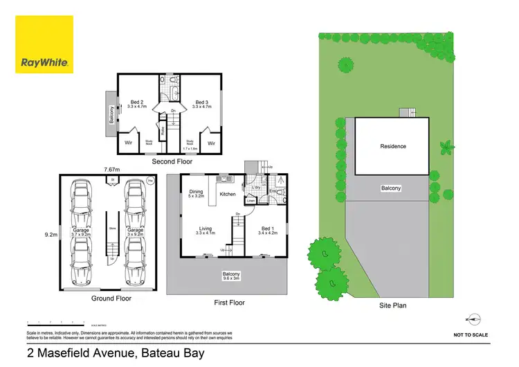 Floorplan of Homely house listing, 2 Masefield Avenue, Bateau Bay NSW 2261