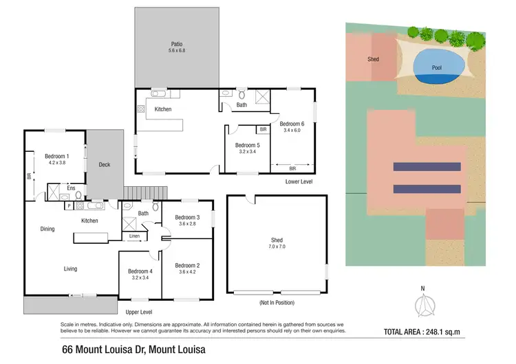Floorplan of Homely house listing, 66 Mount Louisa Drive, Mount Louisa QLD 4814