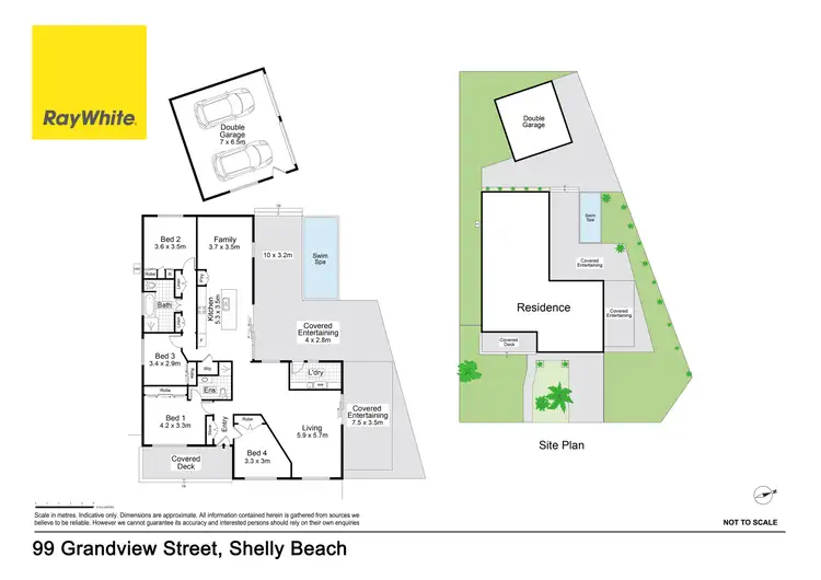 Floorplan of Homely house listing, 99 Grandview Street, Shelly Beach NSW 2261