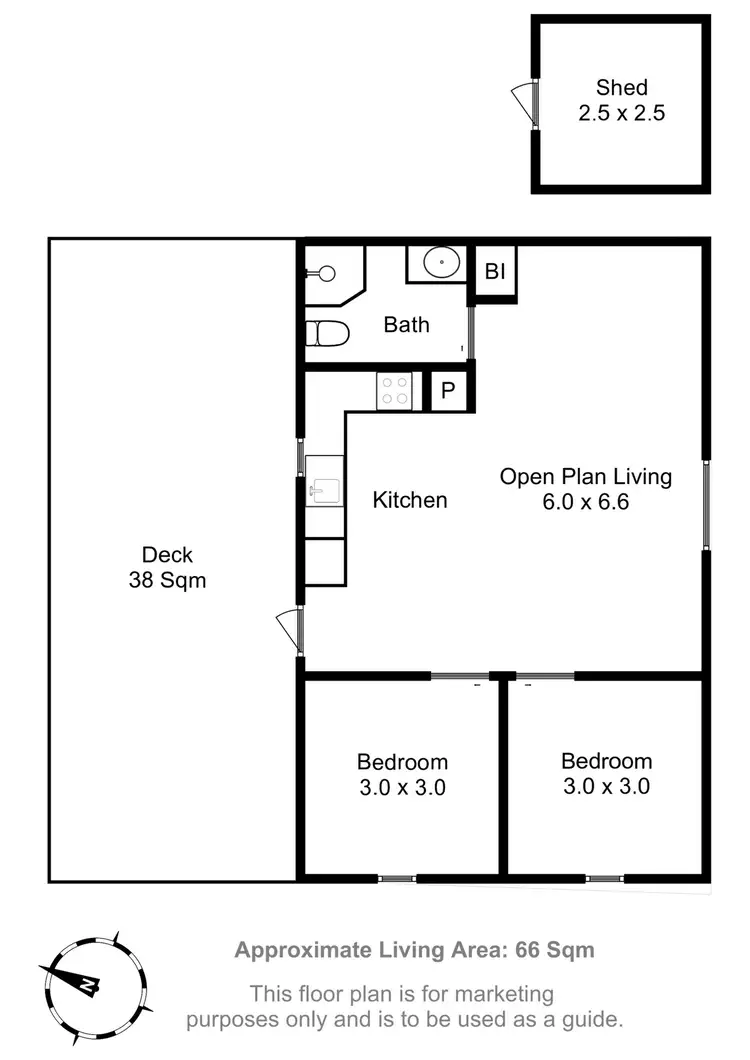 Floorplan of Homely land listing, 10 Nautilus Drive, Orford TAS 7190