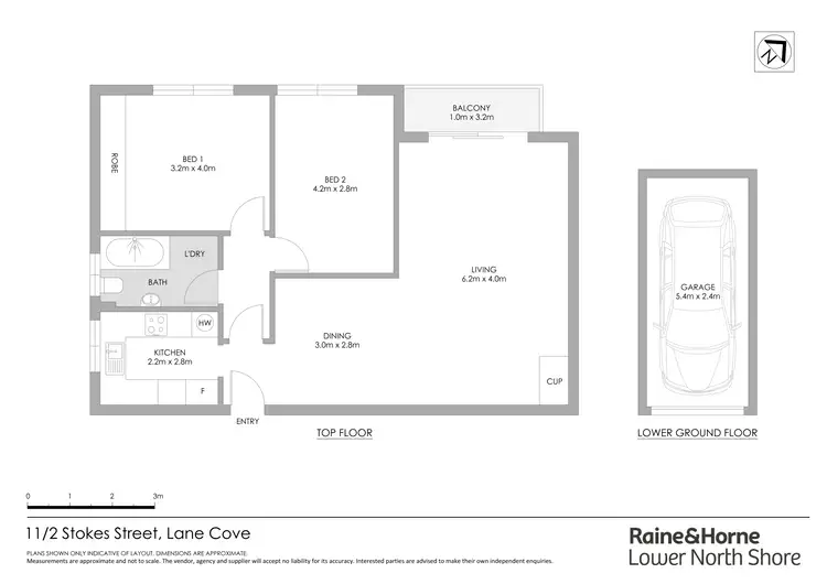 Floorplan of Homely apartment listing, 11/2 Stokes Street, Lane Cove NSW 2066