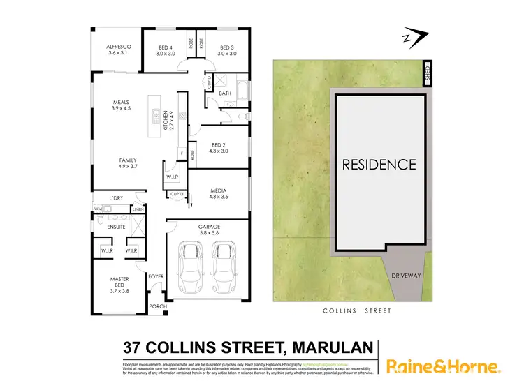 Floorplan of Homely house listing, 37 Collins Street, Marulan NSW 2579