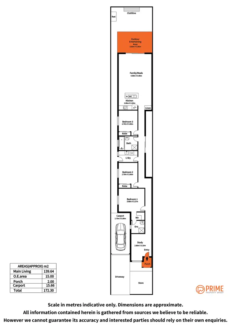Floorplan of Homely house listing, 14C Dewey Street, Elizabeth East SA 5112