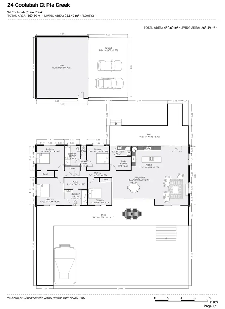 Floorplan of Homely house listing, 24 Coolabah Court, Pie Creek QLD 4570