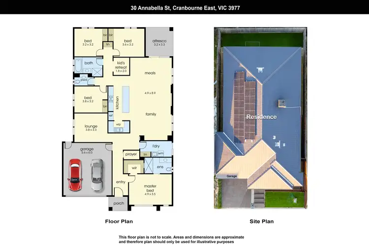 Floorplan of Homely house listing, 30 Annabella Street, Cranbourne East VIC 3977