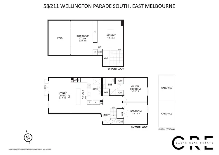 Floorplan of Homely apartment listing, 58/211 Wellington Parade South, East Melbourne VIC 3002