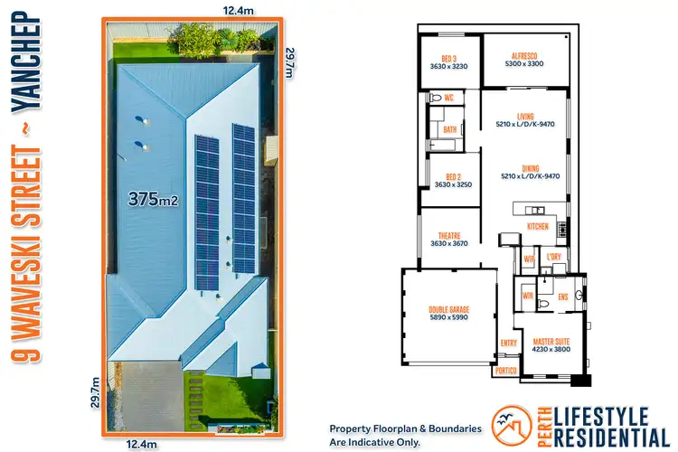 Floorplan of Homely house listing, 9 Waveski Street, Yanchep WA 6035
