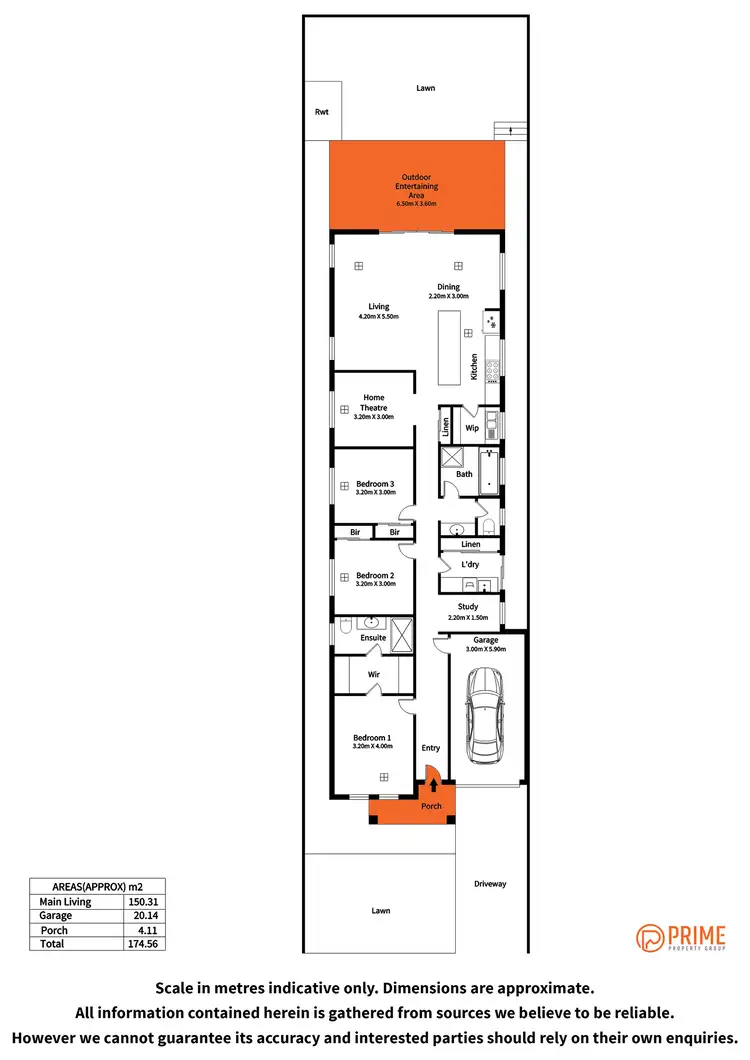 Floorplan of Homely house listing, 5 Thompson Avenue, Northfield SA 5085