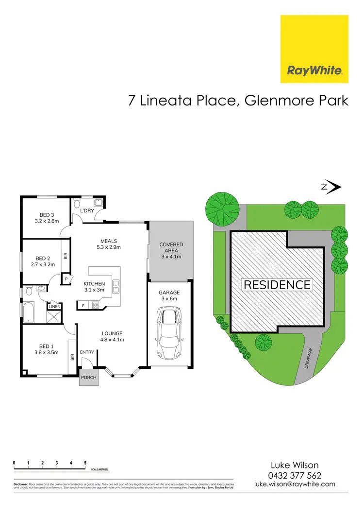 Floorplan of Homely house listing, 7 Lineata Place, Glenmore Park NSW 2745
