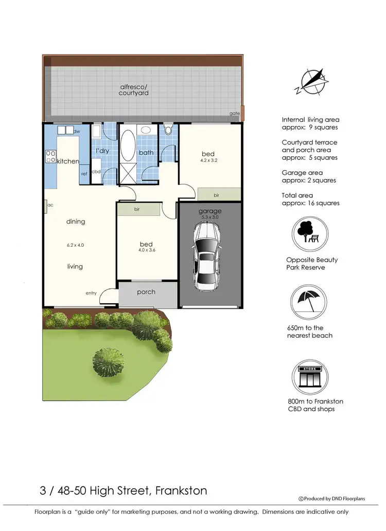 Floorplan of Homely unit listing, 3/48-50 High Street, Frankston VIC 3199
