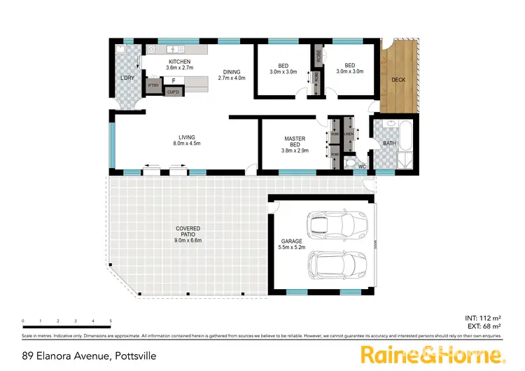 Floorplan of Homely house listing, 89 Elanora Avenue, Pottsville NSW 2489
