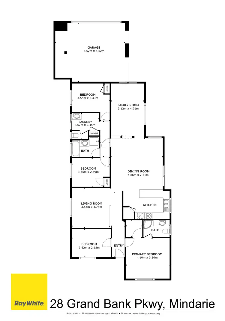 Floorplan of Homely house listing, 28 Grand Bank Parkway, Mindarie WA 6030