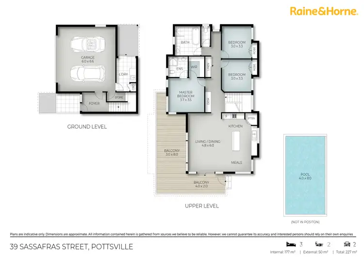 Floorplan of Homely house listing, 39 Sassafras Street, Pottsville NSW 2489