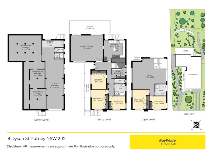 Floorplan of Homely house listing, 8 Dyson Street, Putney NSW 2112