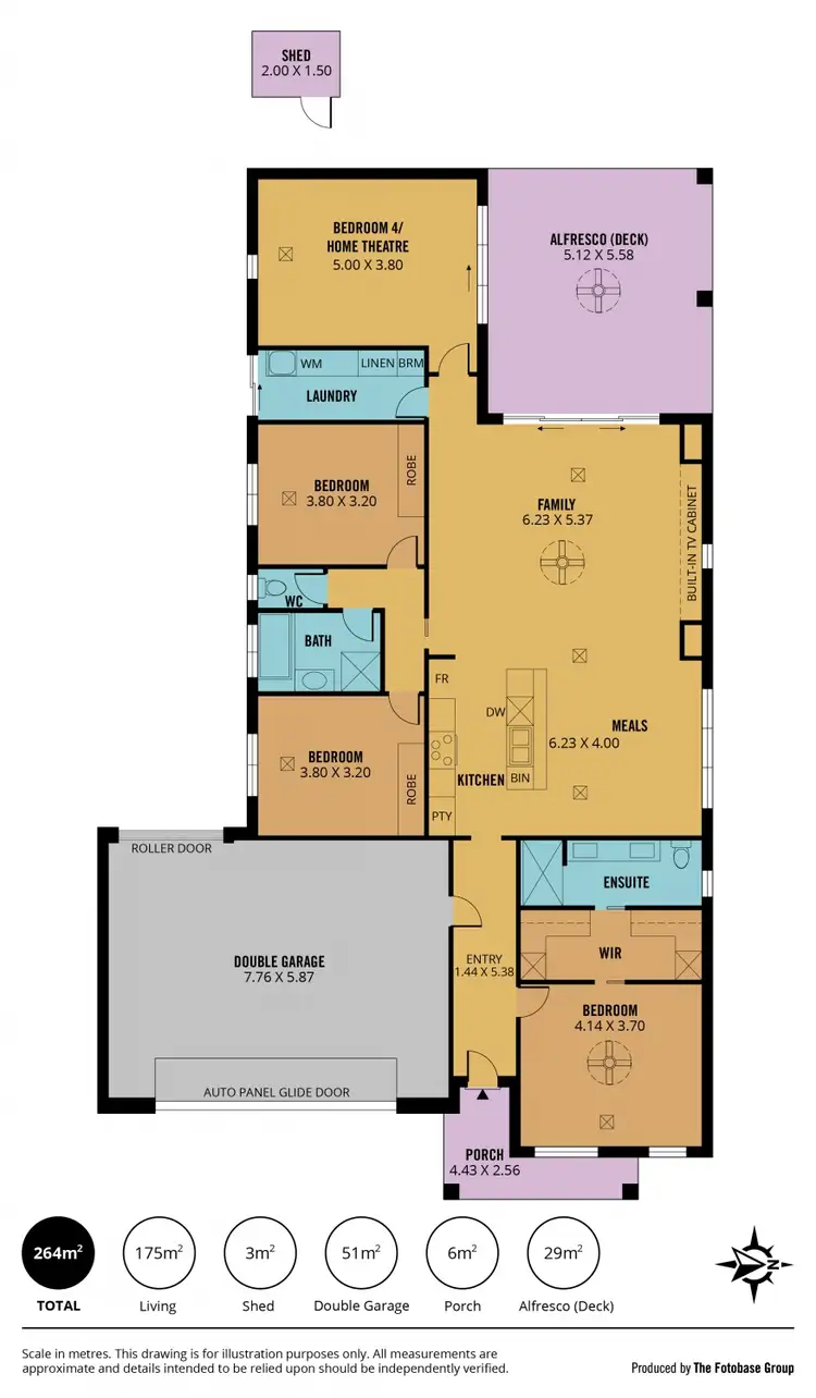 Floorplan of Homely house listing, 55 Noble Circuit, Onkaparinga Heights SA 5163