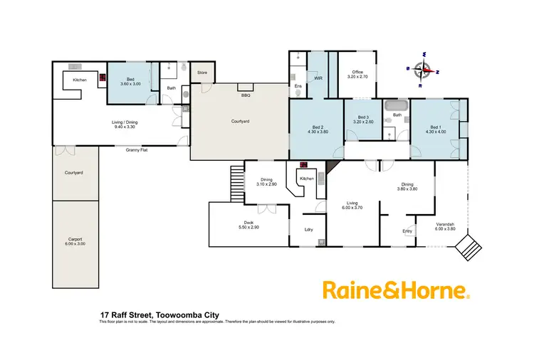 Floorplan of Homely house listing, 17 Raff Street, Toowoomba City QLD 4350